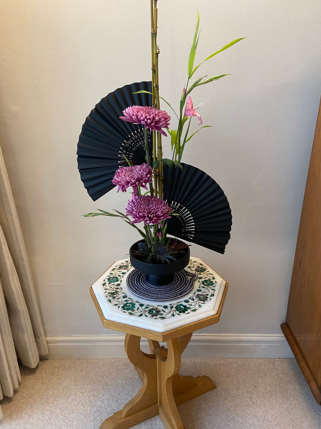 Customer photo review of Ceramic Ikebana Flower Vase