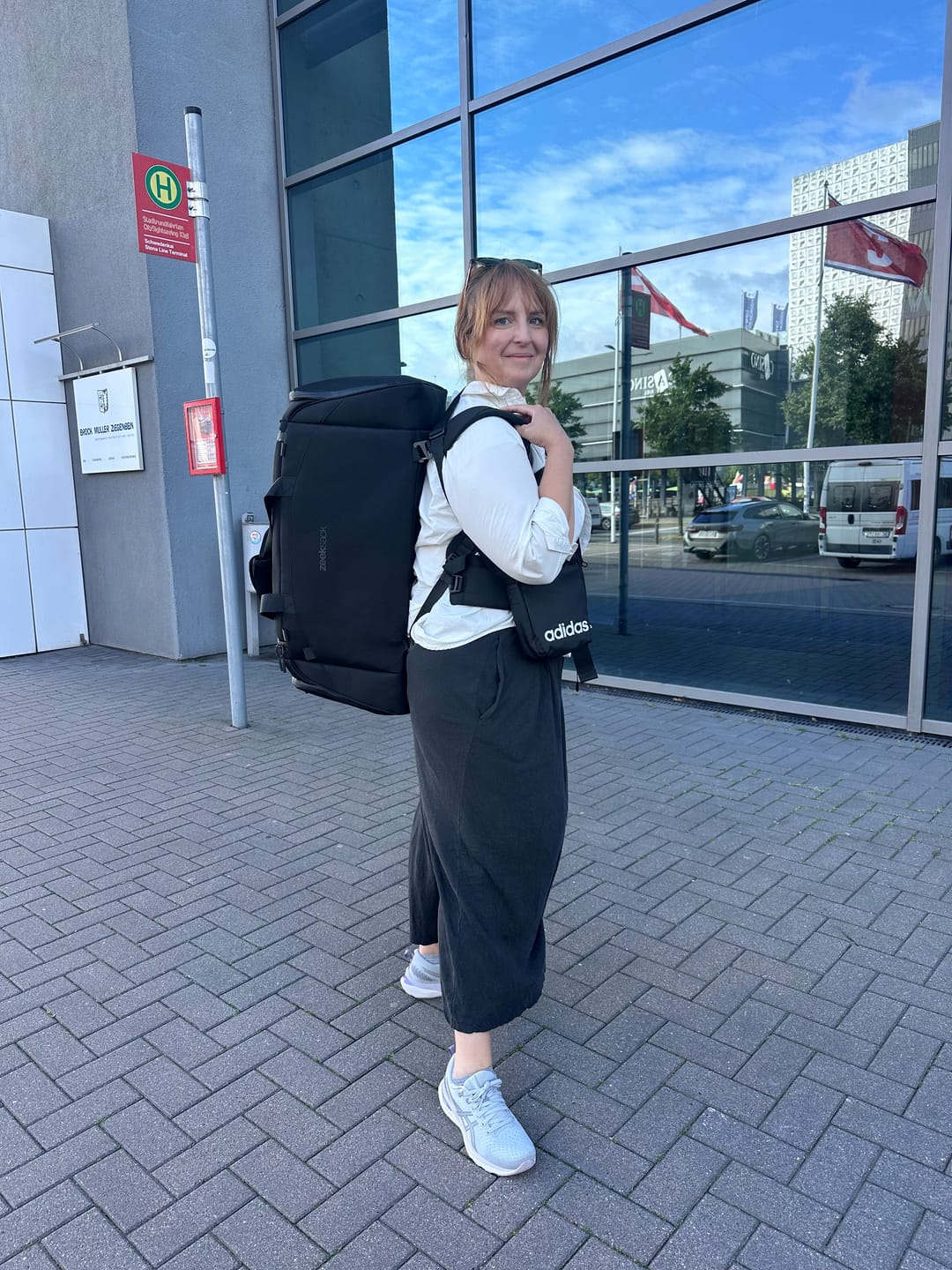 Customer photo review of The Weekender 50L