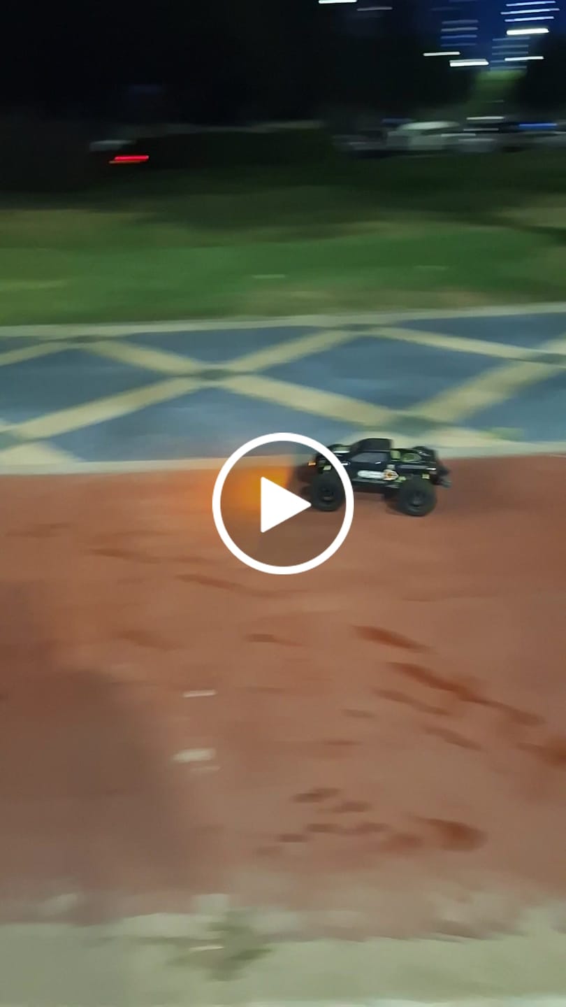 Customer video review of Rlaarlo Omni-Terminator Carbon Fiber MINI 1:10 Scale RTR Brushless Monster Truck, RZ001B-C