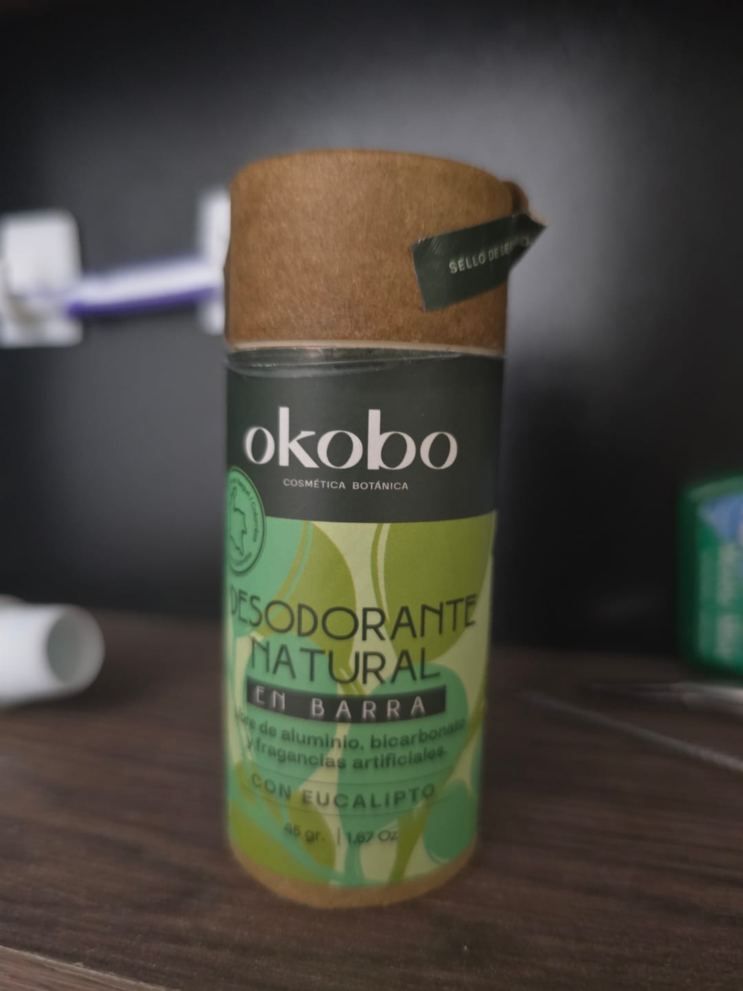 Customer photo review of Desodorante Natural