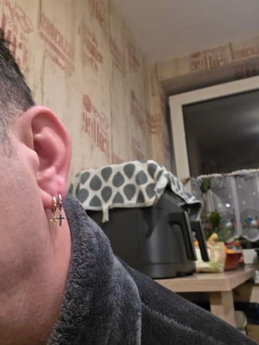 Customer photo review of Pendientes Devoción