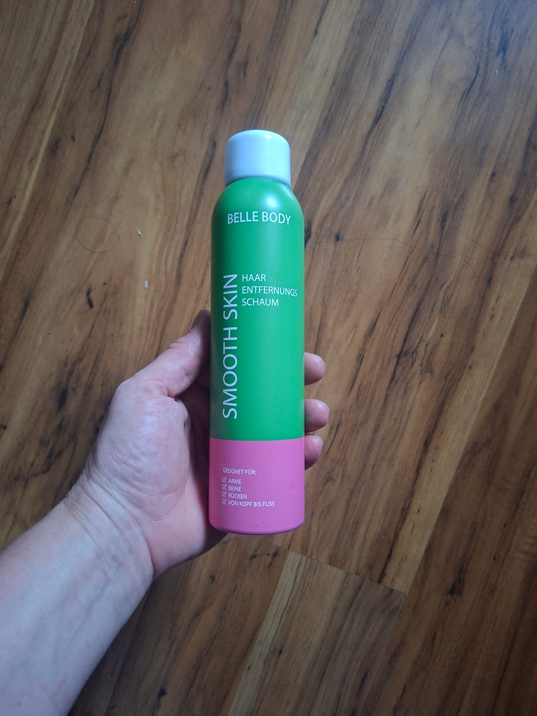 Customer photo review of Haarentfernungsschaum