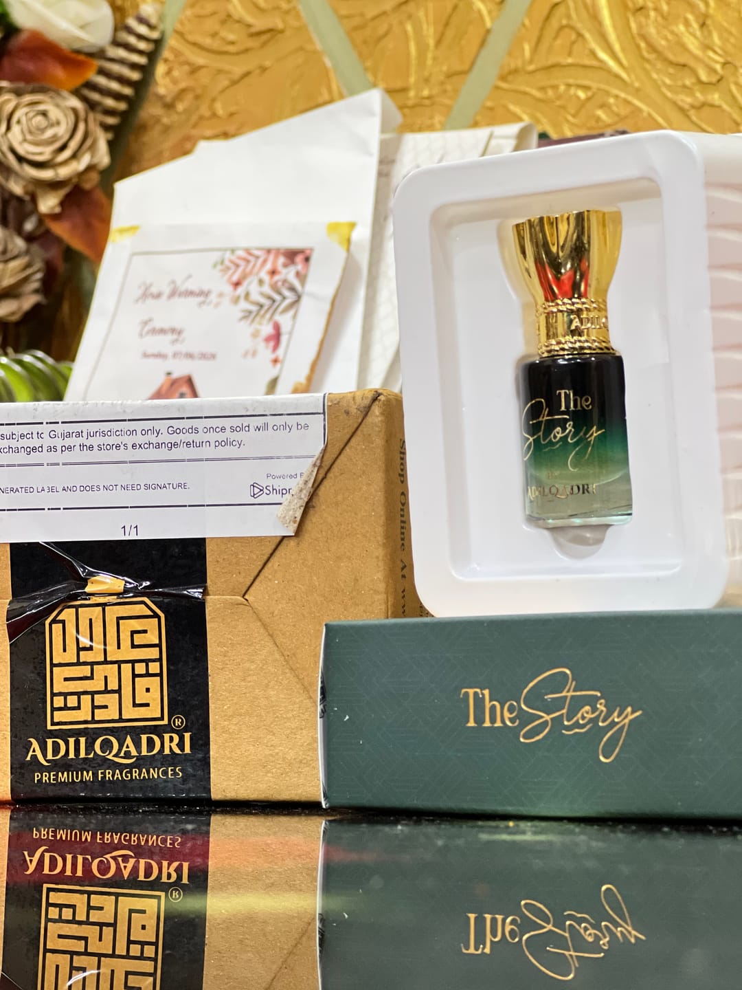 Customer photo review of The Story Luxury Attar Perfume