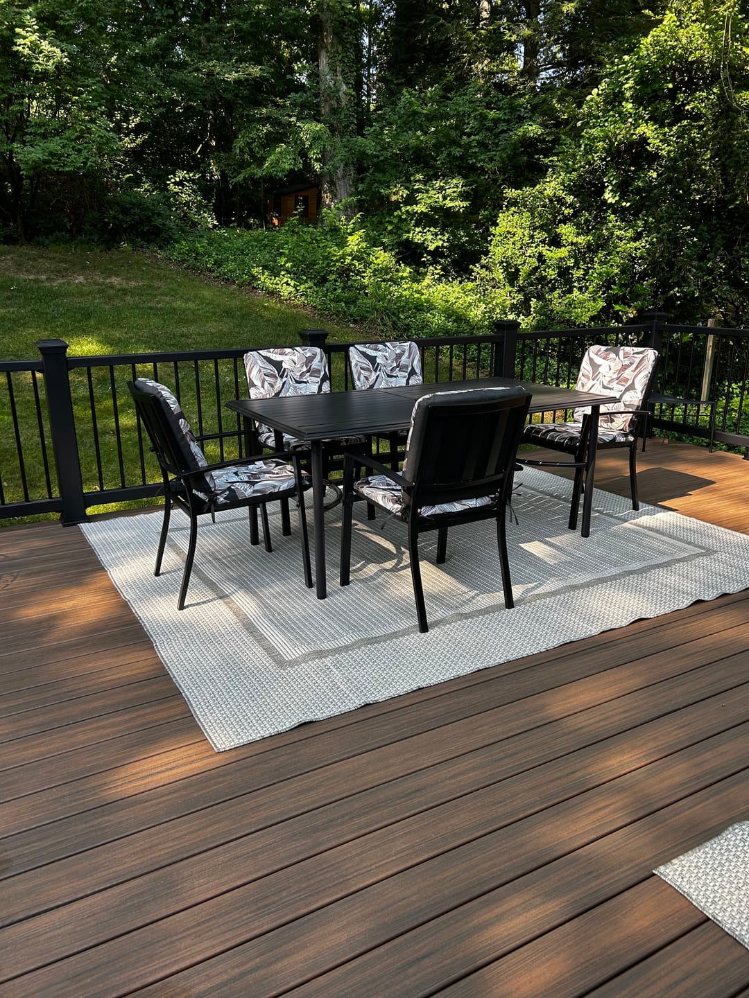 Customer photo review of Willow Lane Indoor/Outdoor Rug - Gray