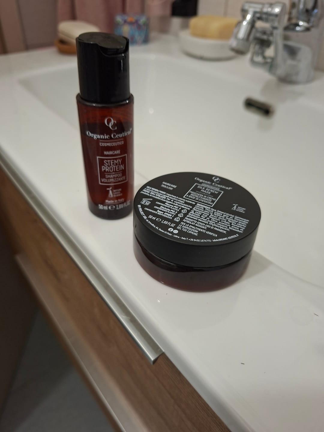 Customer photo review of Free MINI DUO PROTEIN SILK (Omaggio)