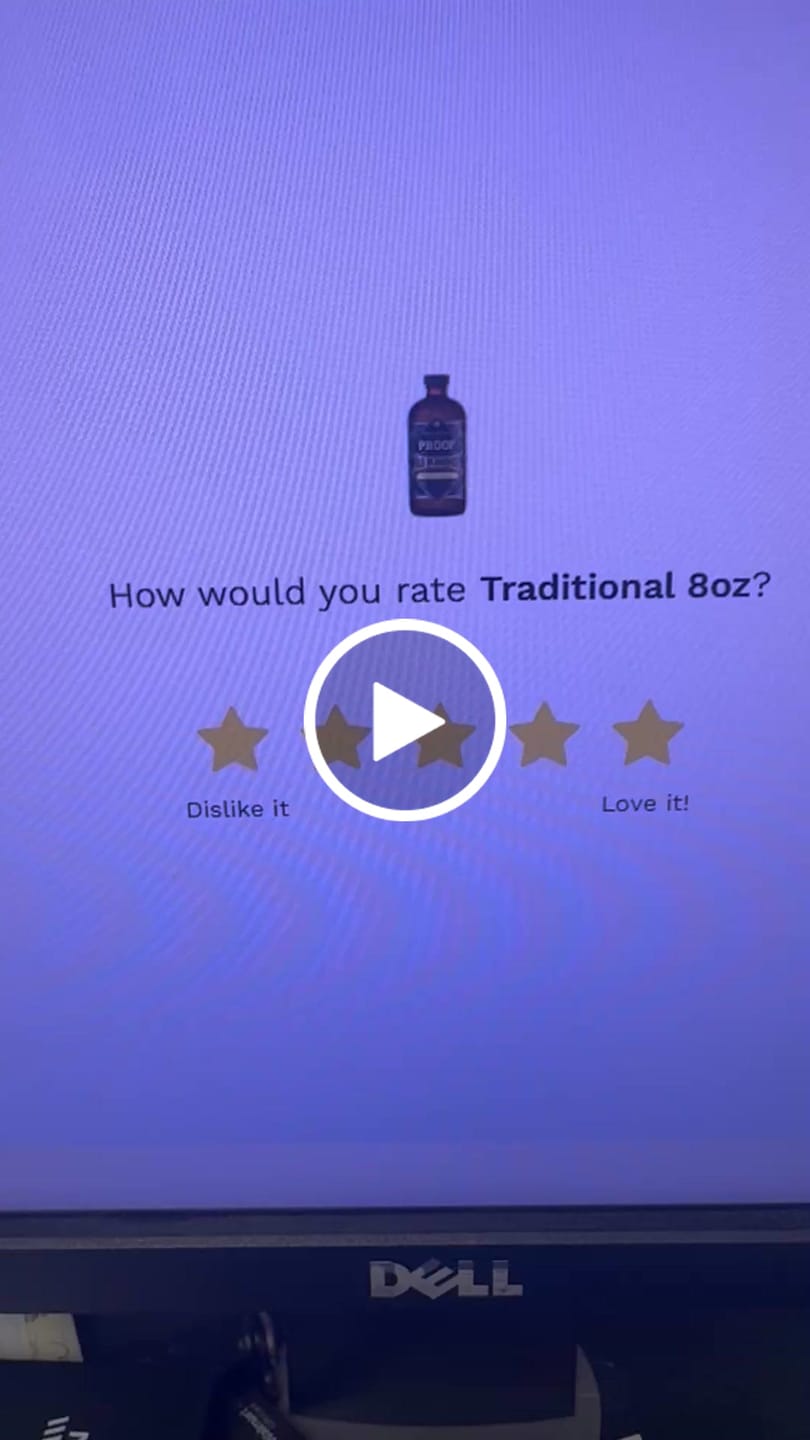 Customer video review of Traditional 8oz