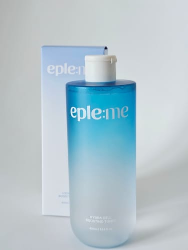 Customer photo review of eple:me HYDRA CELL BOOSTING TONER
