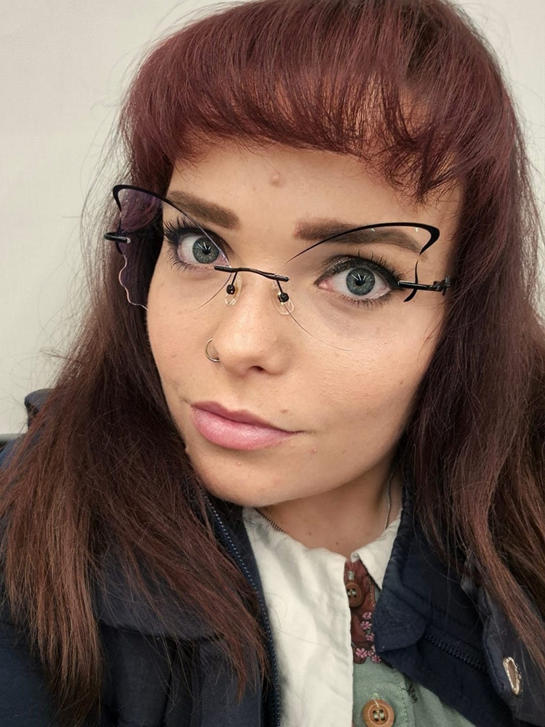 Customer photo review of Alissa Eyeglasses
