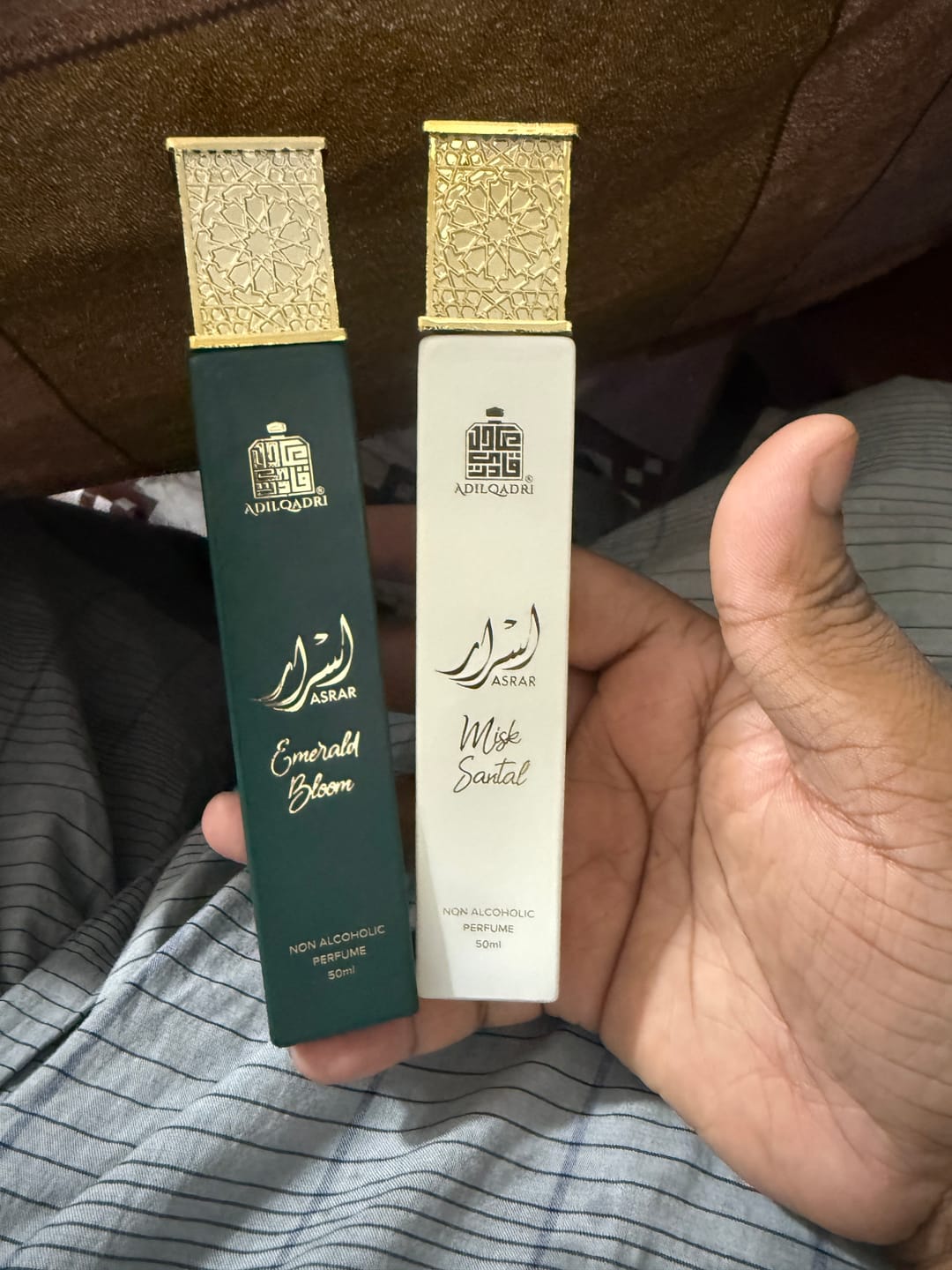 Customer photo review of Asrar Emerald Bloom Non Alcoholic Perfume Spray 50ml