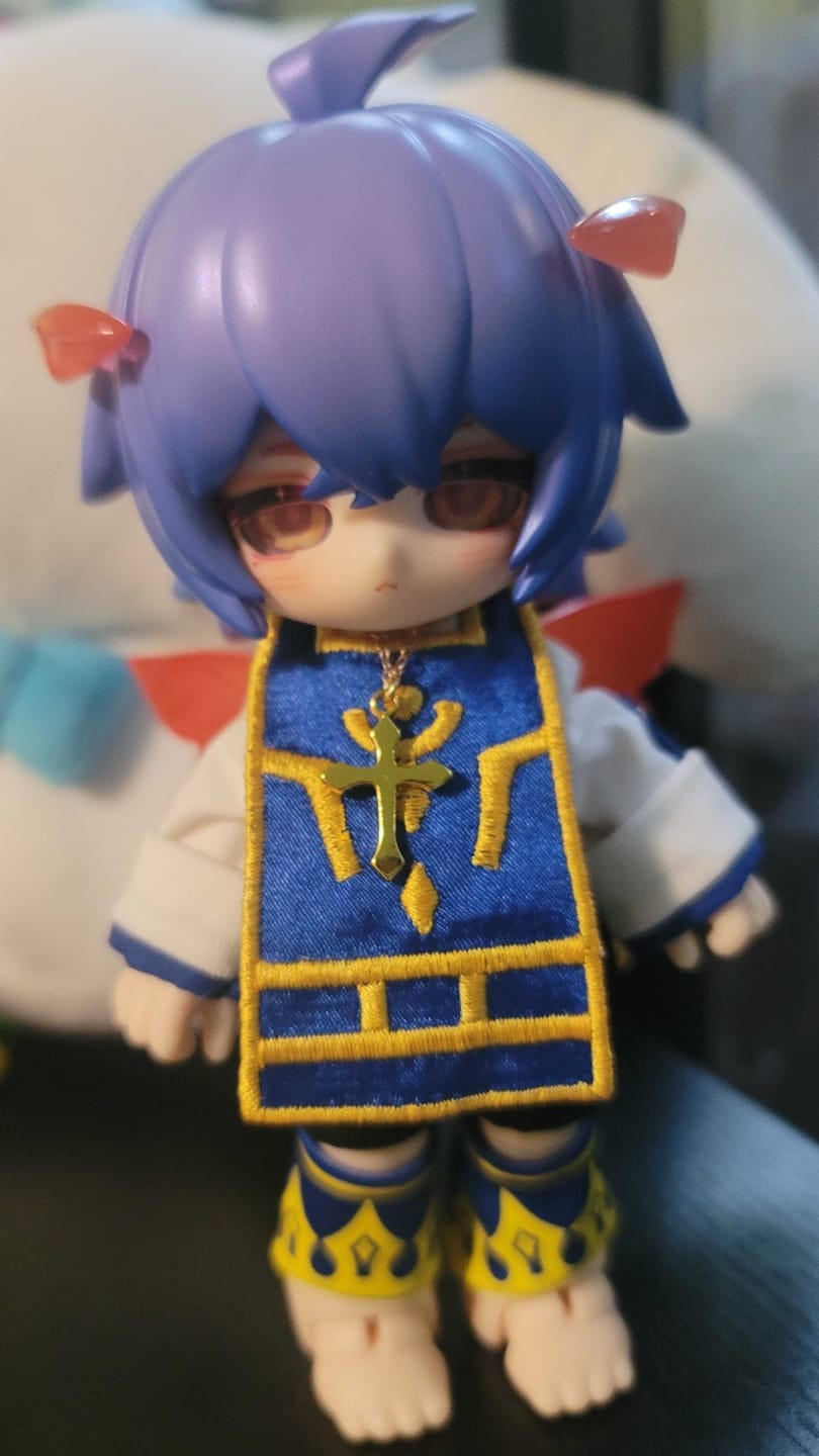 Customer photo review of Kukaka Insect Cafe Series Prayer & Judge Limited BJD Action Figure