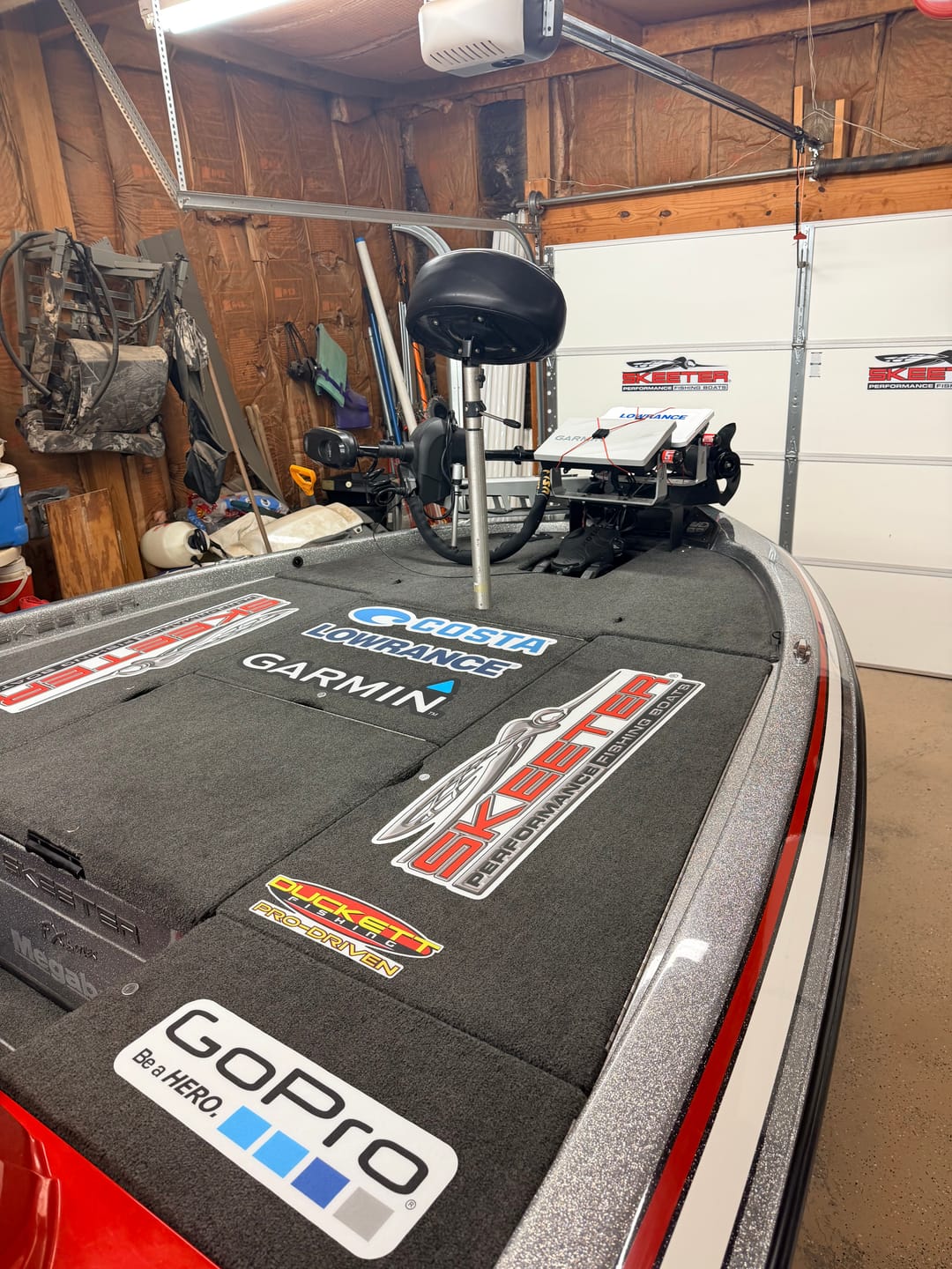 Customer photo review of Lowrance Carpet Graphic