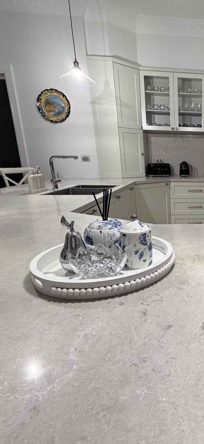 Customer photo review of Silver Decorative Pear - 2 Sizes