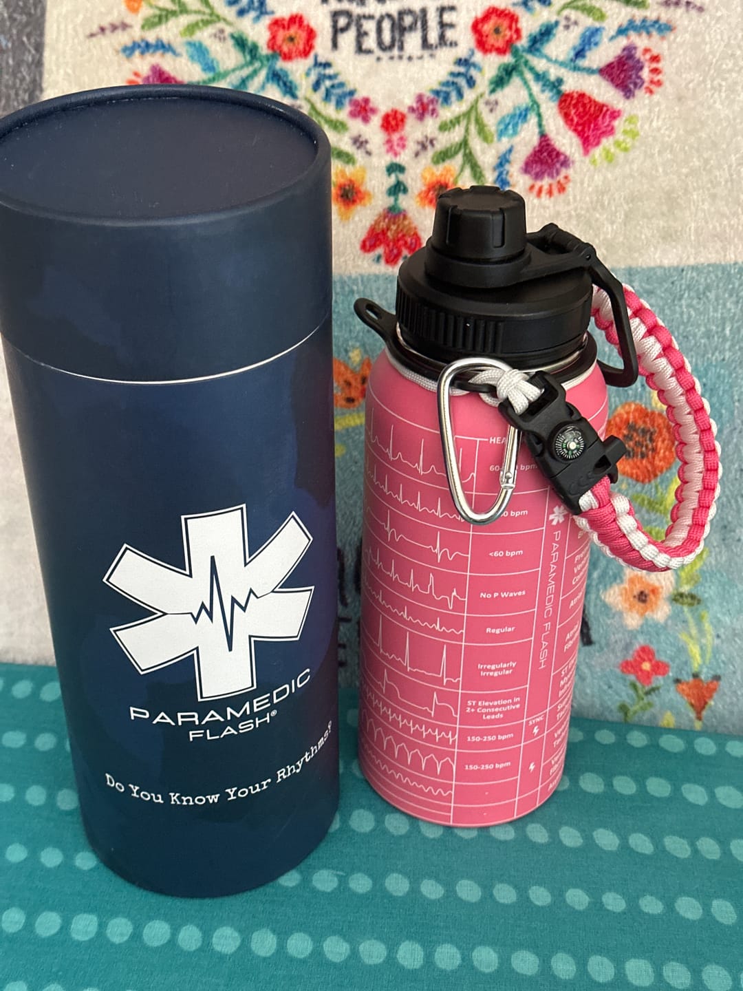Customer photo review of EKG Water Bottle (32oz)