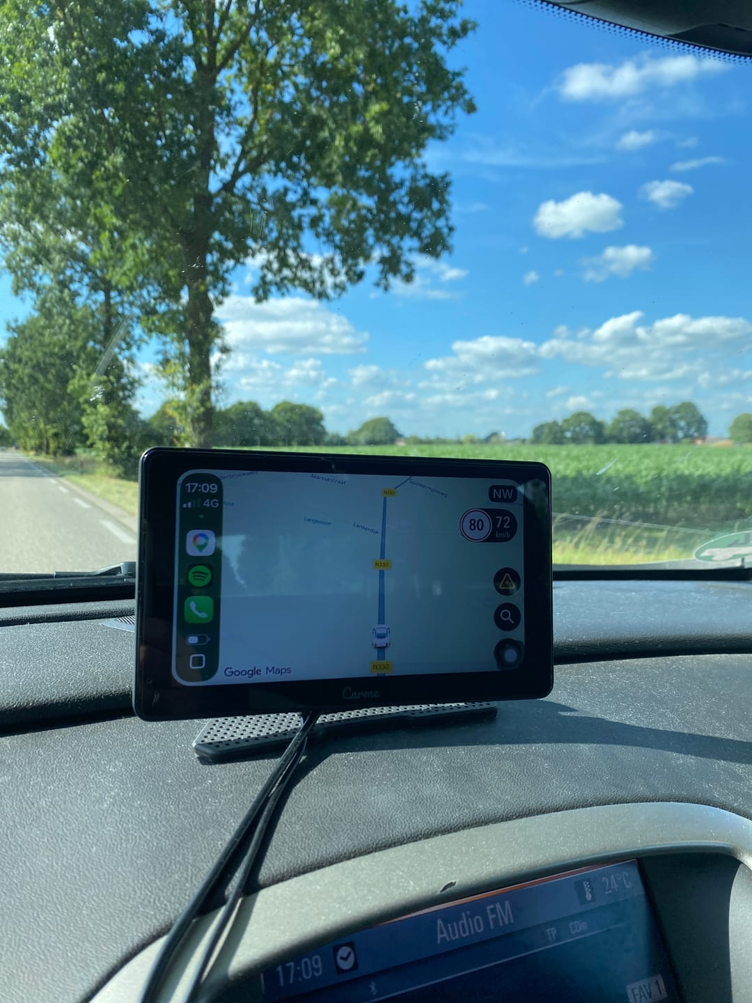 Customer photo review of CarPlay Scherm