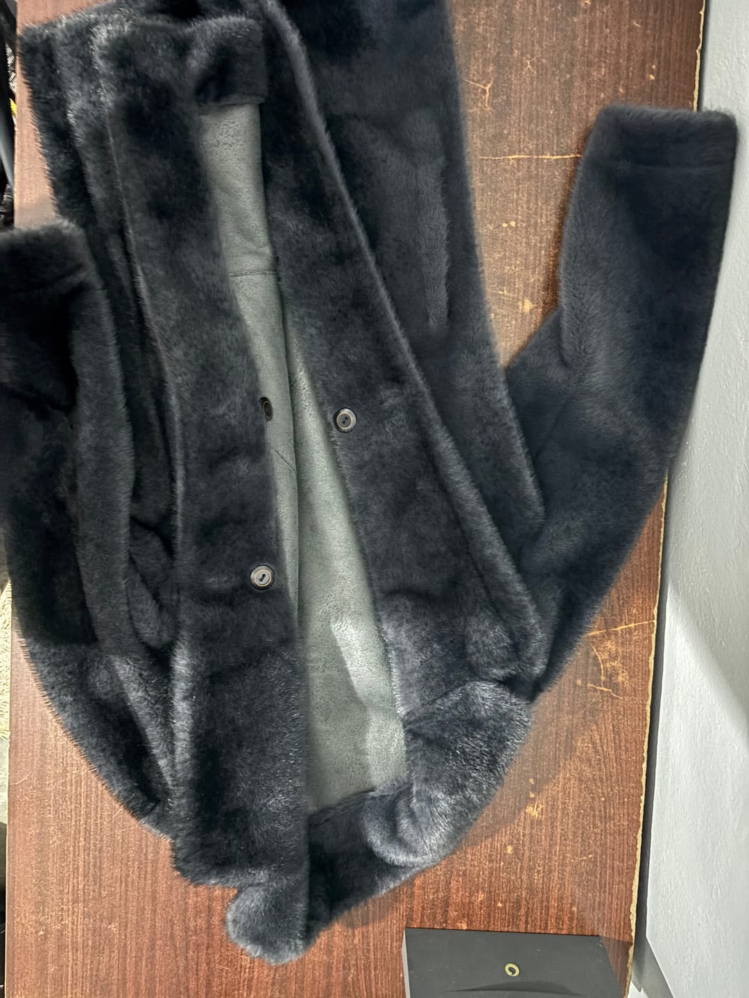 Customer photo review of BILSON™ Çift Taraflı Vizon Kaban