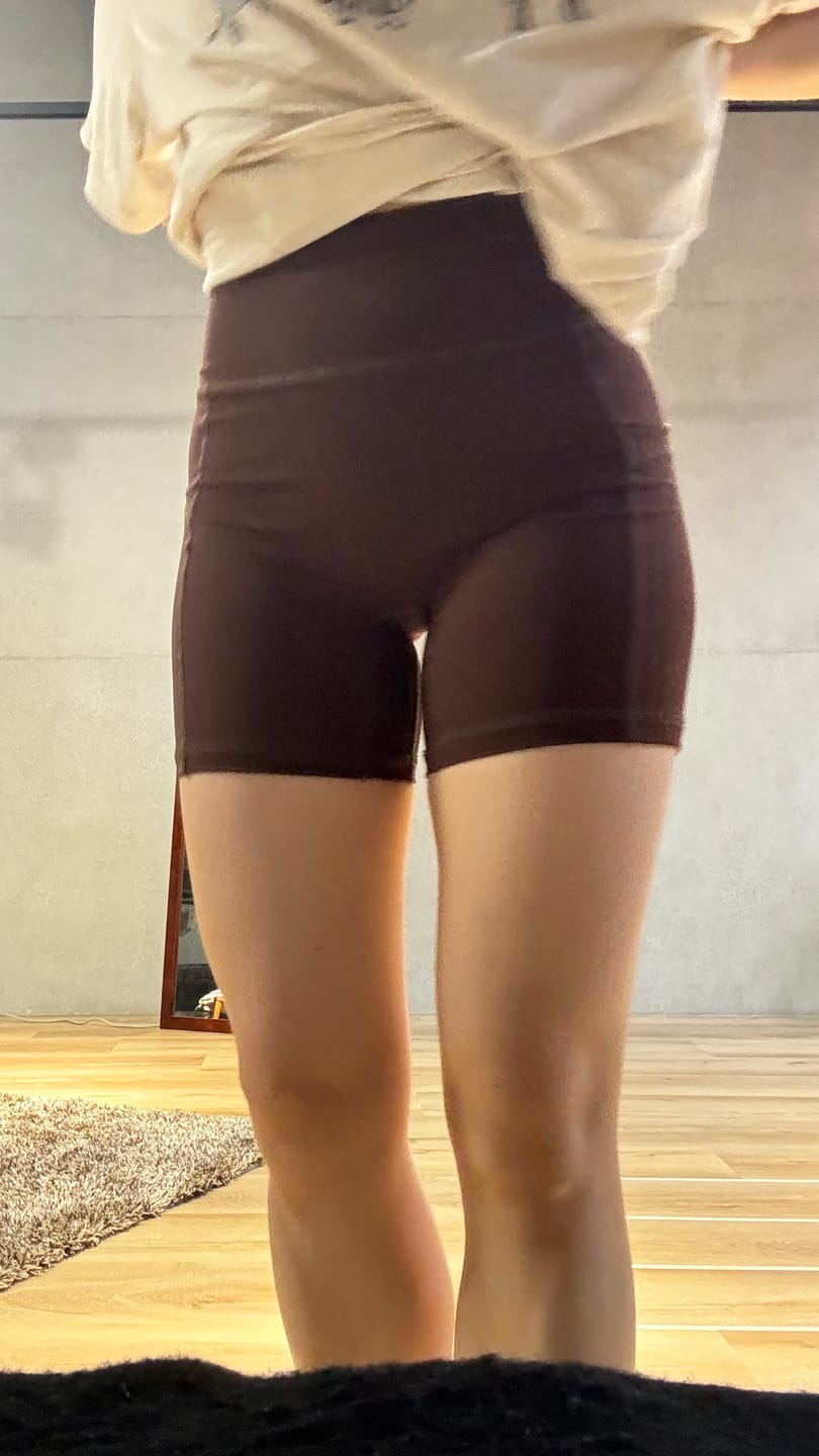 Customer photo review of Chocolate Pocket Short