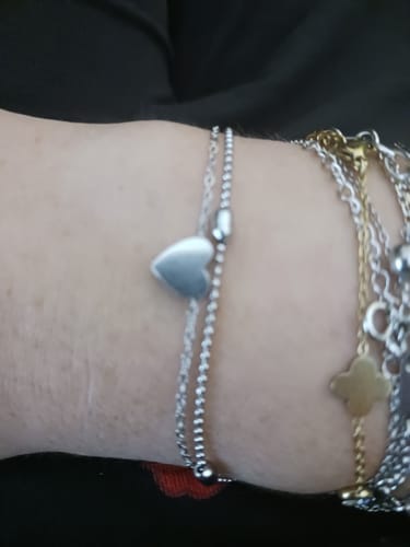 Customer photo review of Tobillera Love
