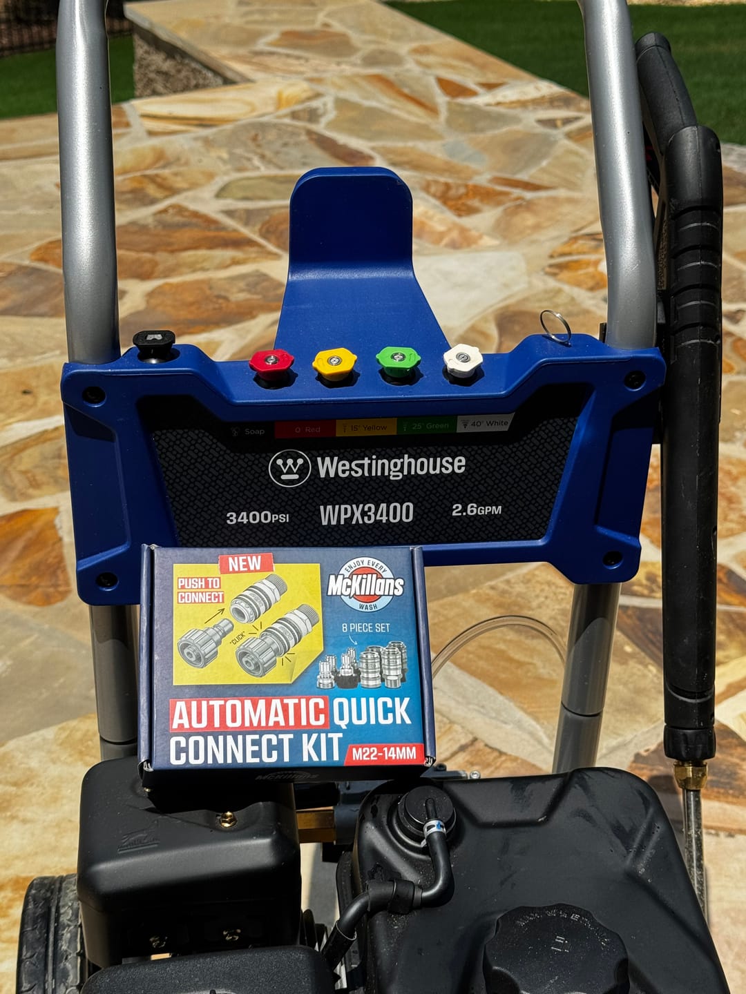 Customer photo review of Automatic M22-14mm Quick Connect Kit