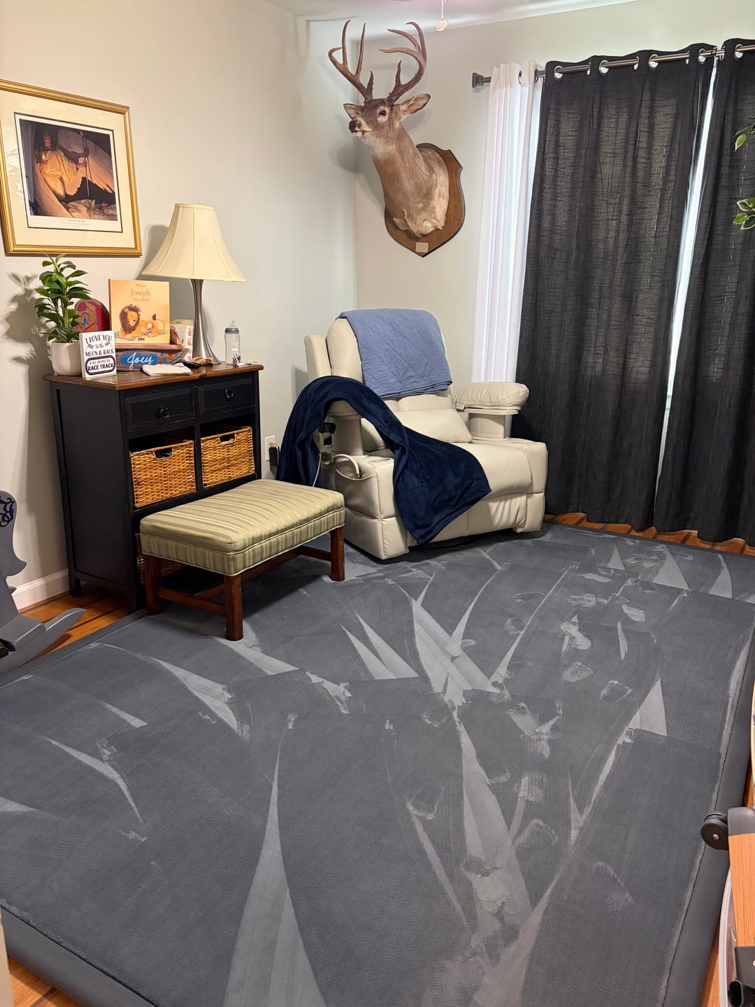 Customer photo review of Relax Mat - 1.4" Thick Soft Foam Play Mat
