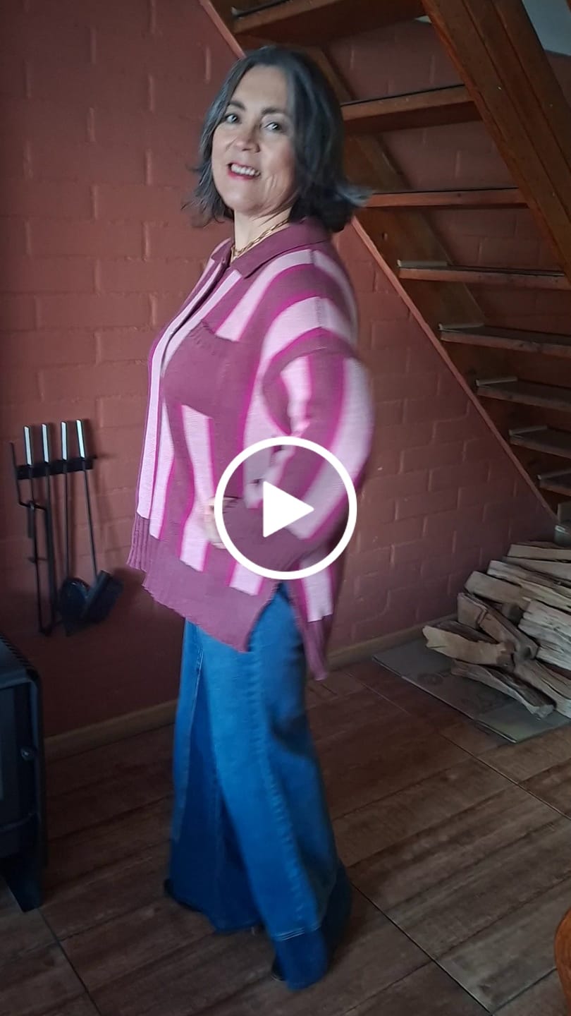 Customer video review of Chaleco Gala Cherry