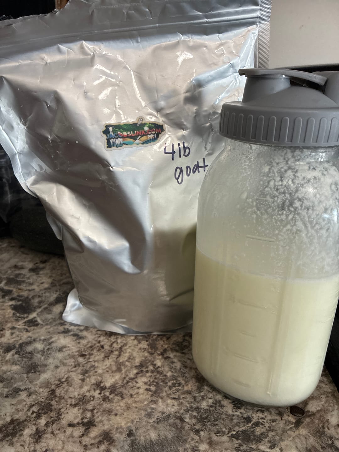 Customer photo review of Organic Goat Milk Powder