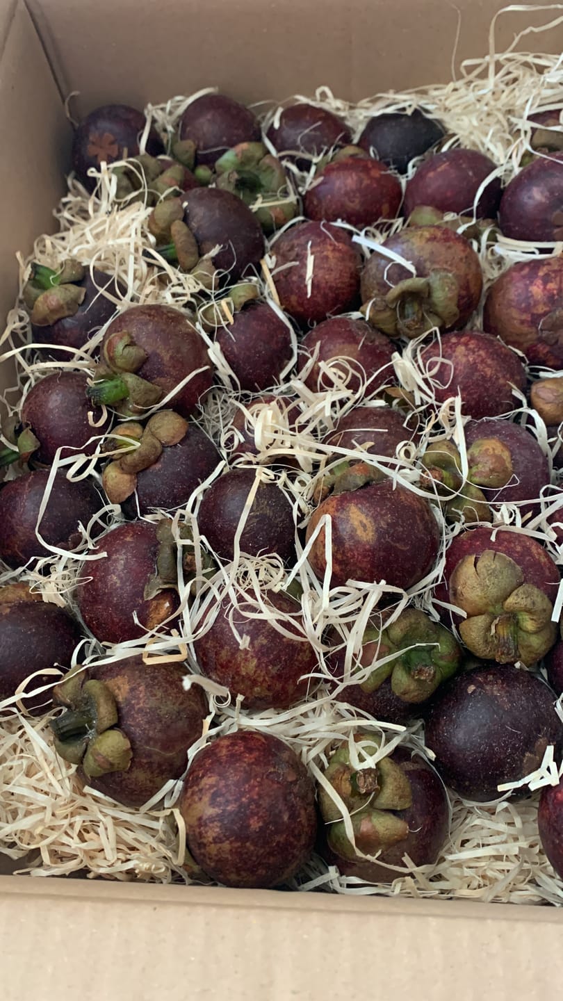 Customer photo review of Mangostan von Juan 1,25kg Box Sonderaktion %
