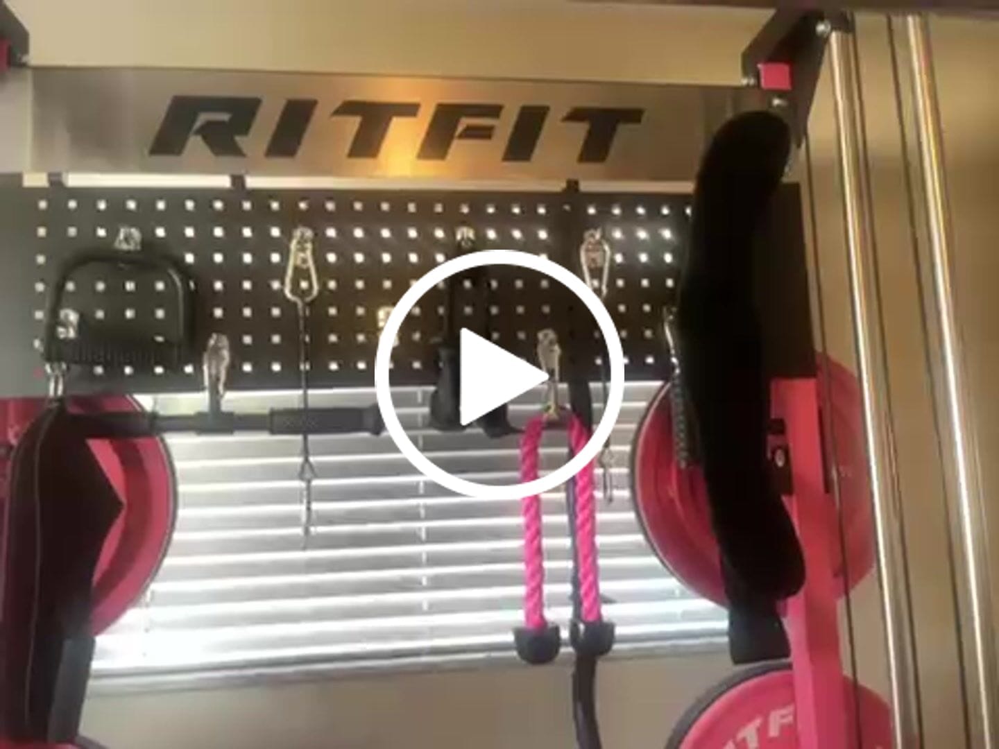 Customer video review of RitFit PBM1 Pegboard Attachment (Only for M1 PRO)
