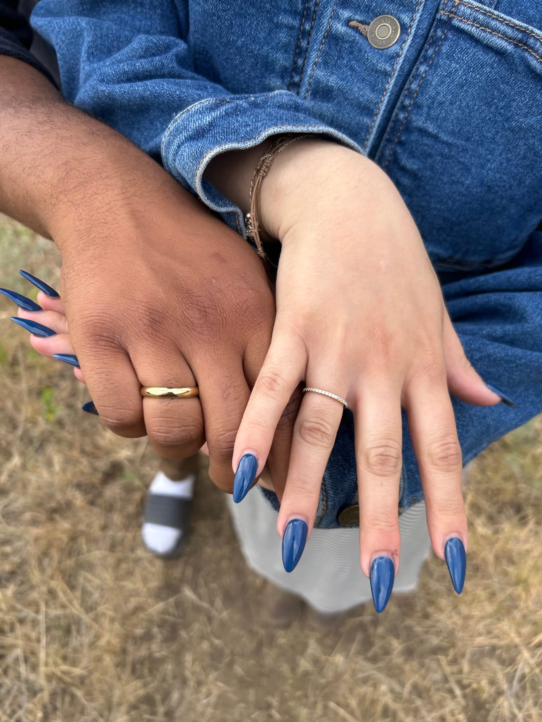 Customer photo review of 4mm Dome Wedding Band