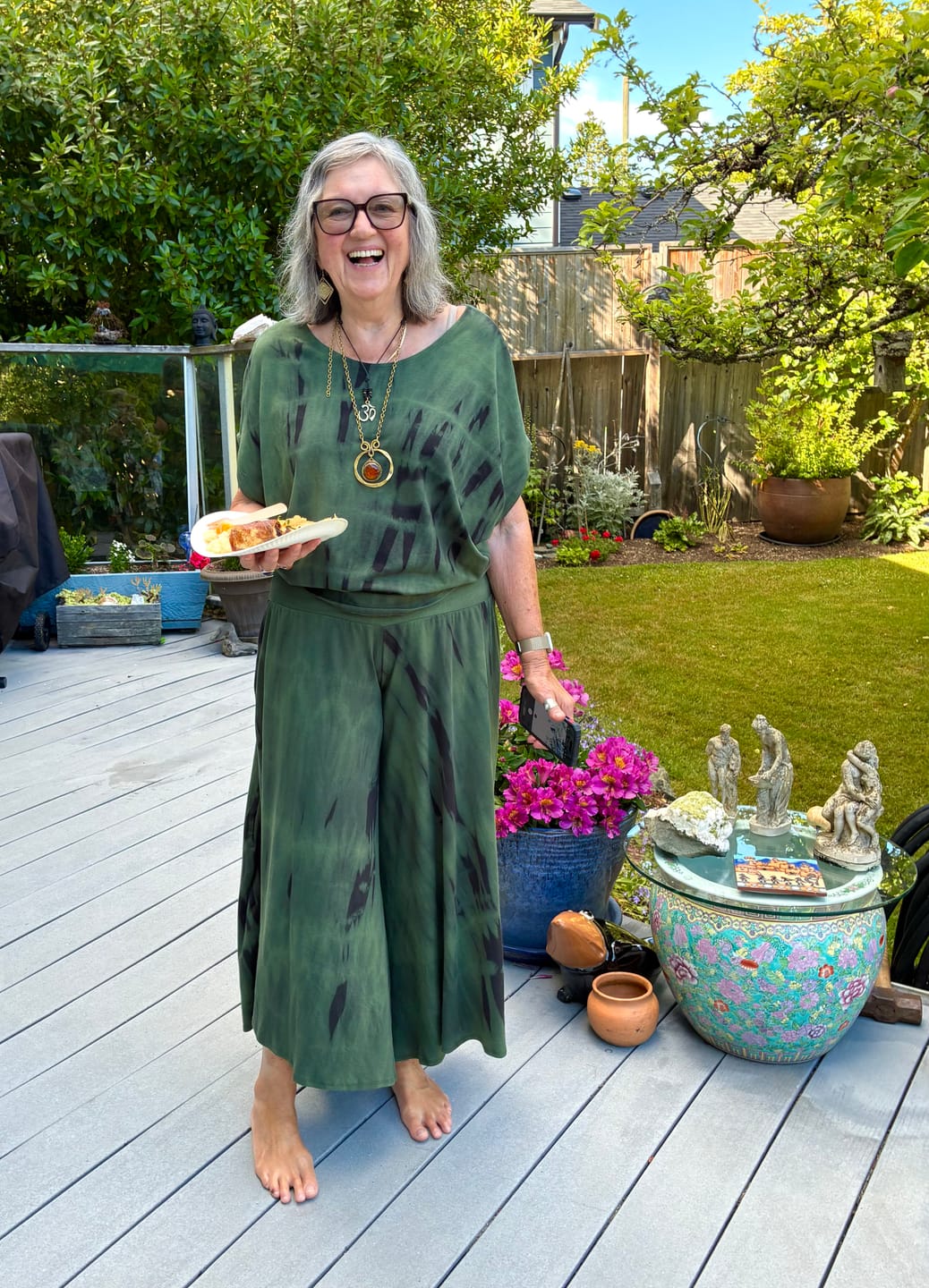 Customer photo review of Dahlia Pants