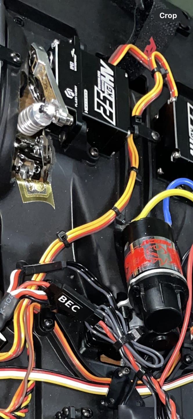 Customer photo review of 2.5" HD Rear Servo Horn (25T)