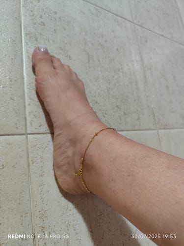 Customer photo review of Tobillera Little Balls