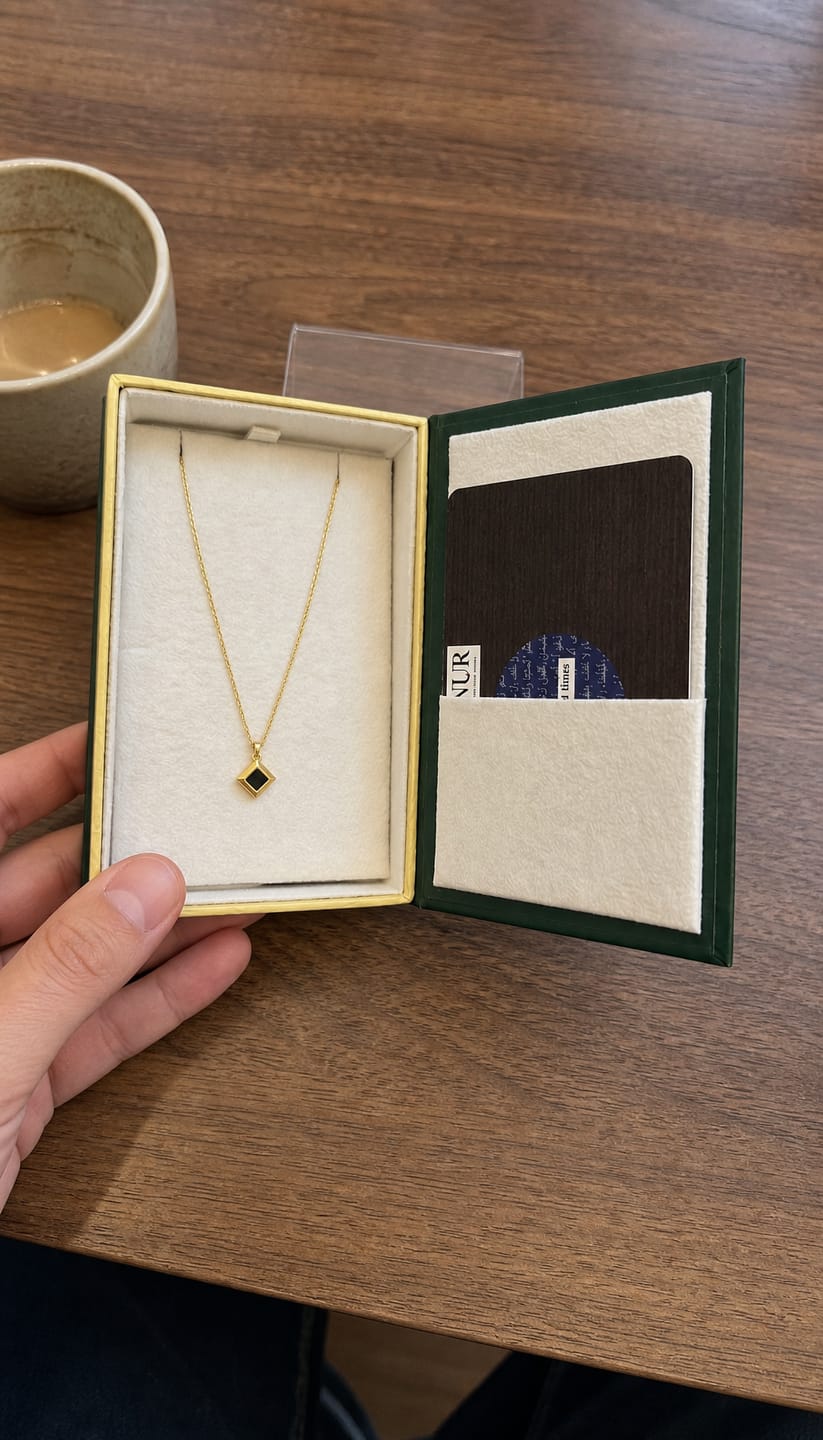 Customer photo review of Ikhlas Necklace