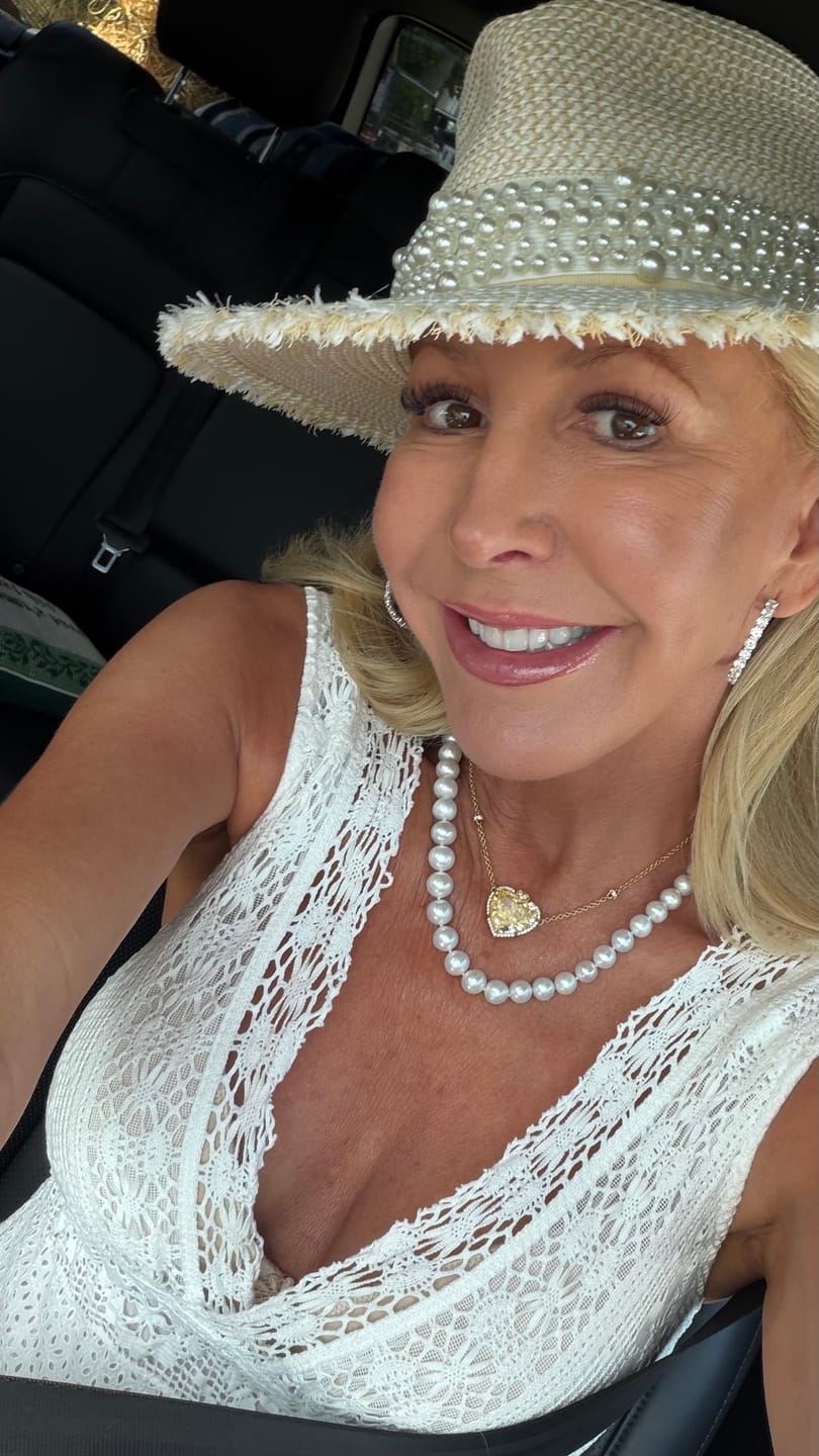 Customer photo review of Classic White Freshwater Pearl Necklace Multiple Lengths