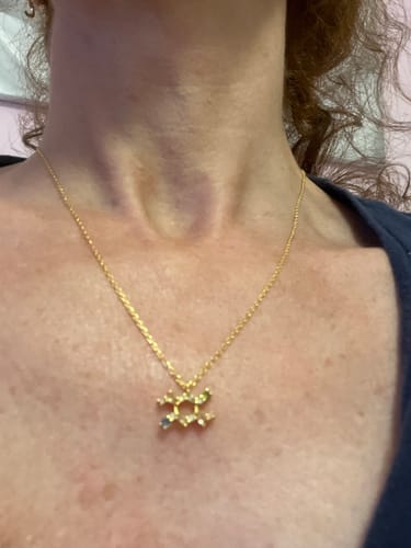 Customer photo review of Collar Signos del Zodiaco