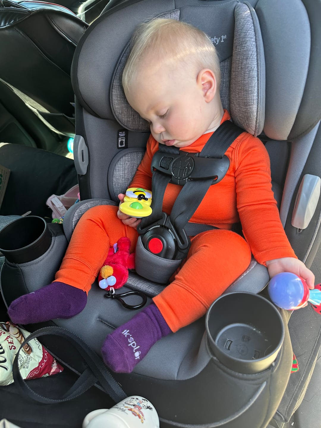 Customer photo review of Natural Fiber Trail Socks — 2 Pack