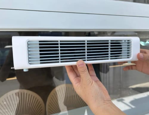 Customer photo review of FreshAir - Mobile Air Cooler with No Installation Required