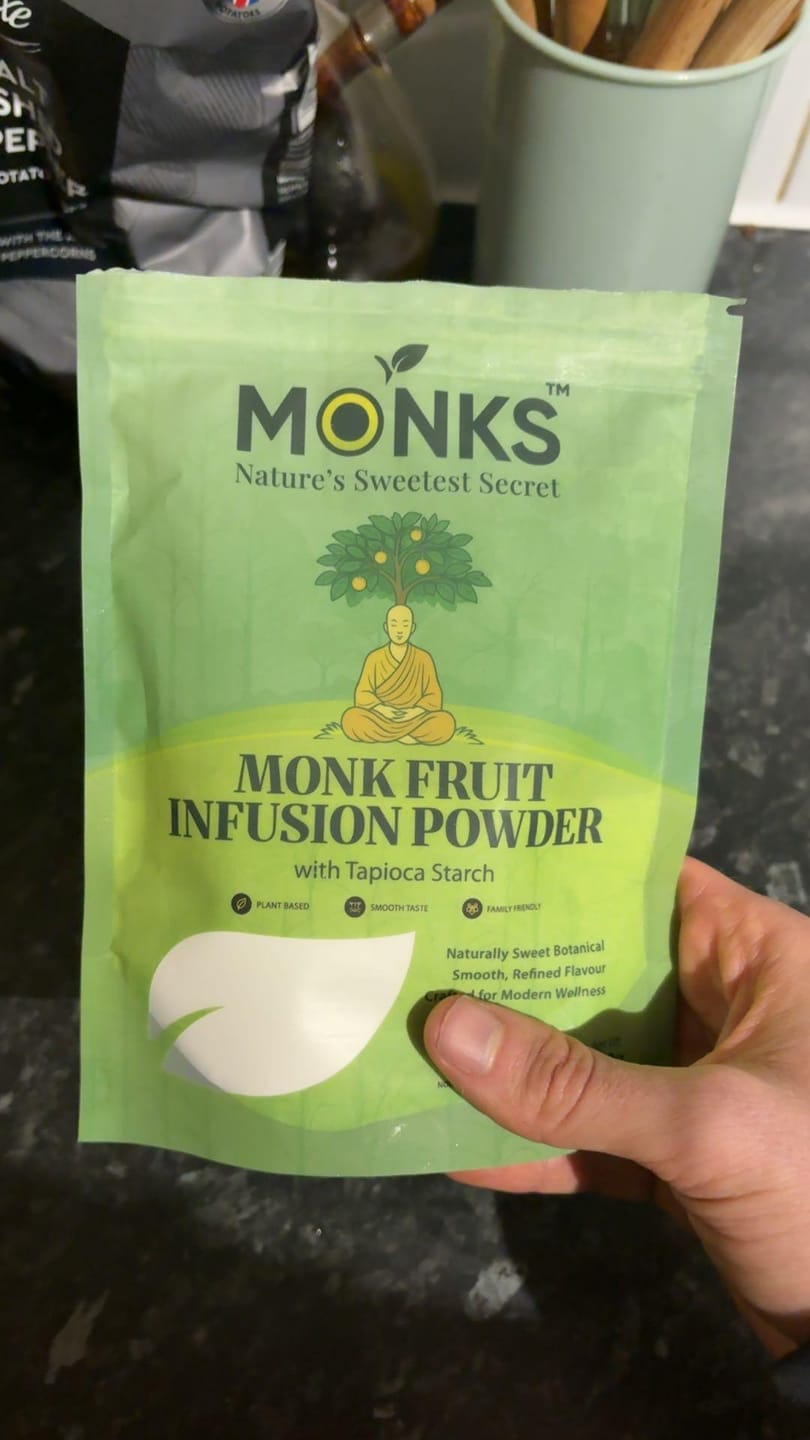 Customer photo review of MonkFruit Sweetener