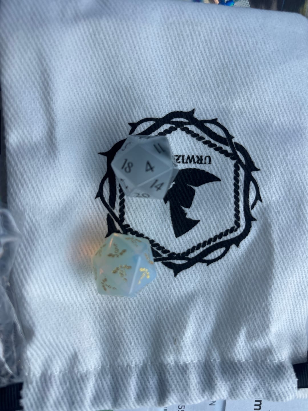 Customer photo review of Mystery Dice Blind Bags!