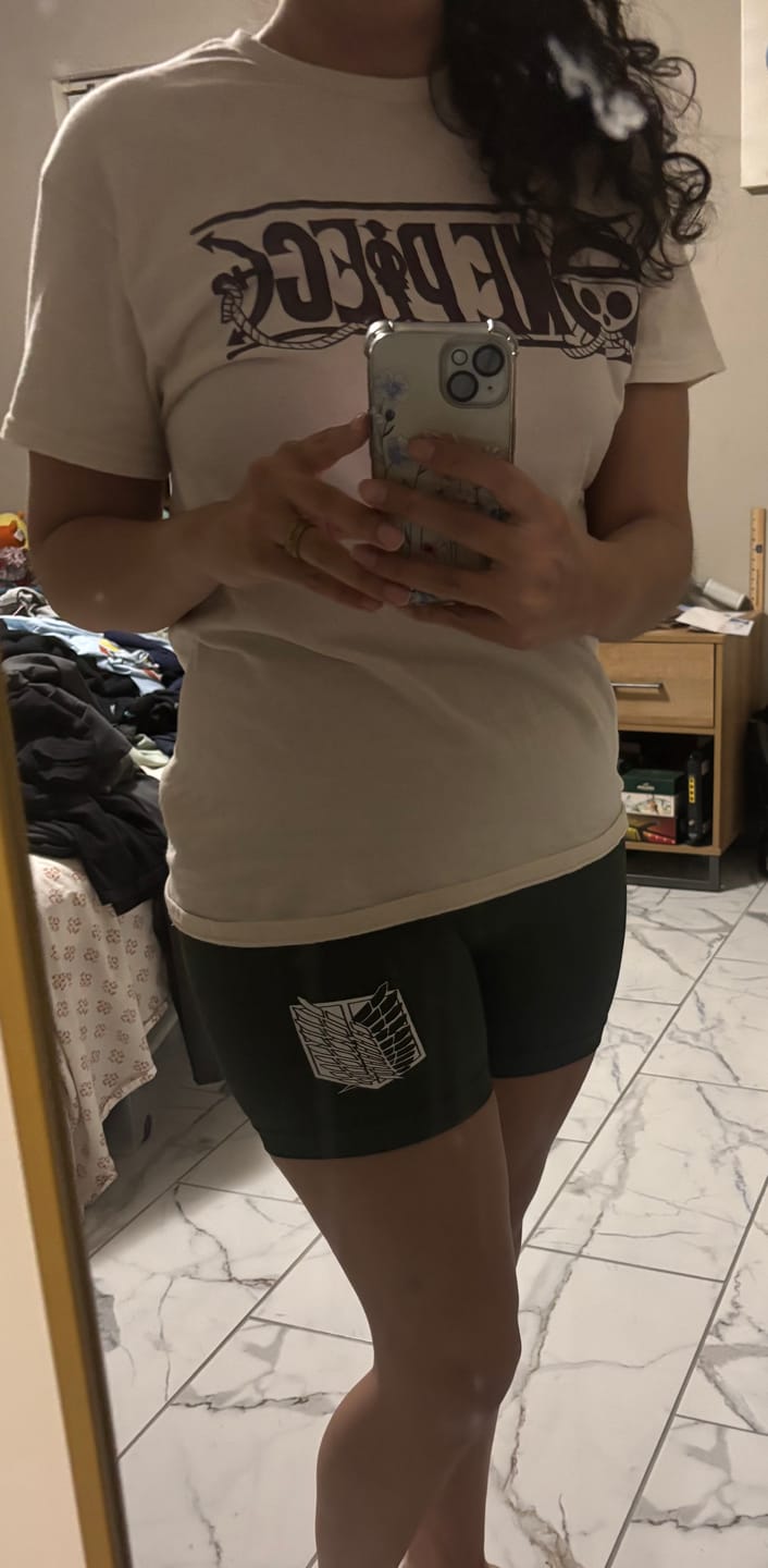 Customer photo review of Freedom Seamless Shorts
