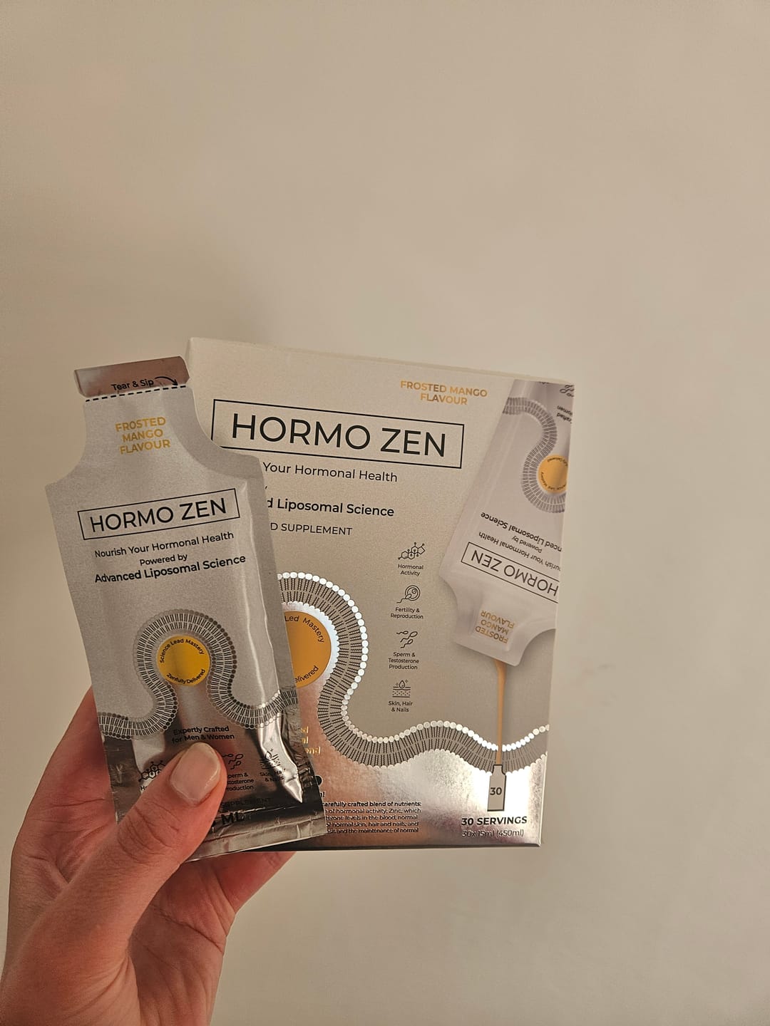 Customer photo review of Hormo Zen™ - Frosted Mango