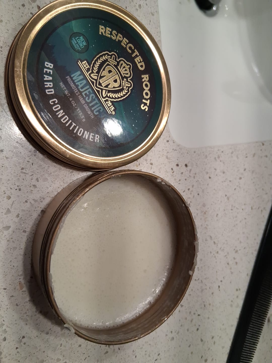 Customer photo review of Beard Conditioner - Tropical Scent