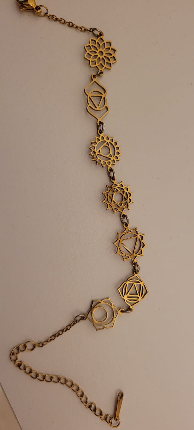 Customer photo review of Bracelet "Alignement" – Symboles des 7 Chakras