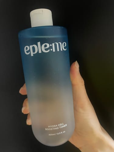 Customer photo review of eple:me HYDRA CELL BOOSTING TONER