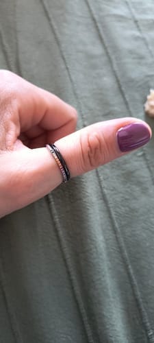 Customer photo review of Anillo Rainbow