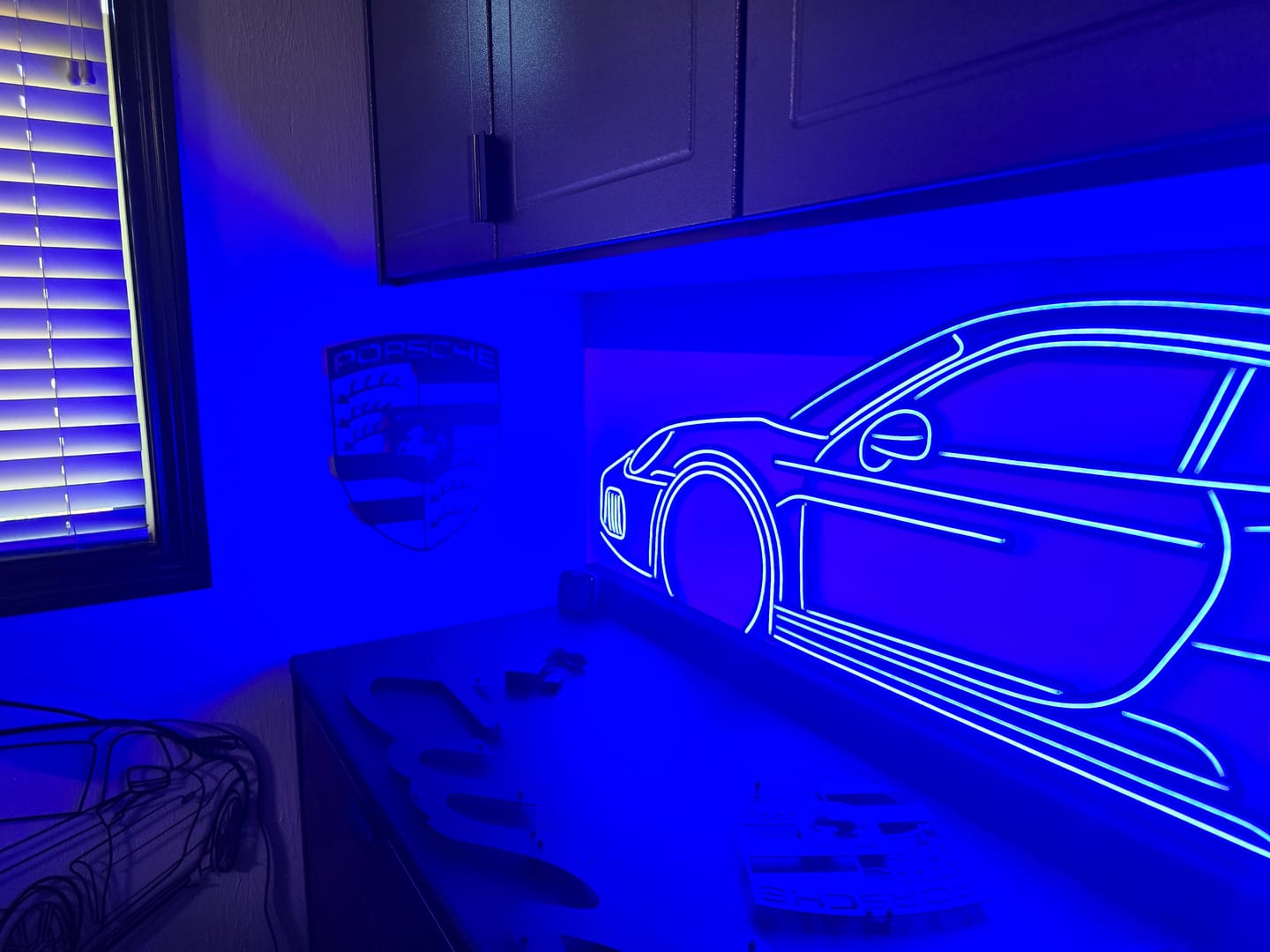 Customer photo review of Custom Metal Car Emblem - MT0929