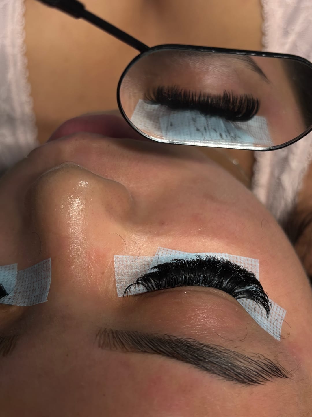 Customer photo review of Extra Strong - Lash Extension Glue