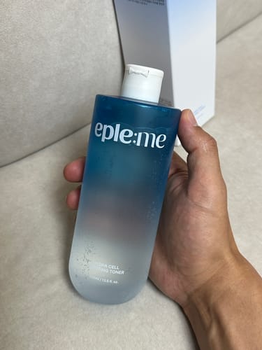 Customer photo review of eple:me HYDRA CELL BOOSTING TONER