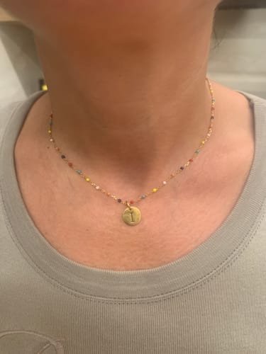 Customer photo review of Collar Letras ABC