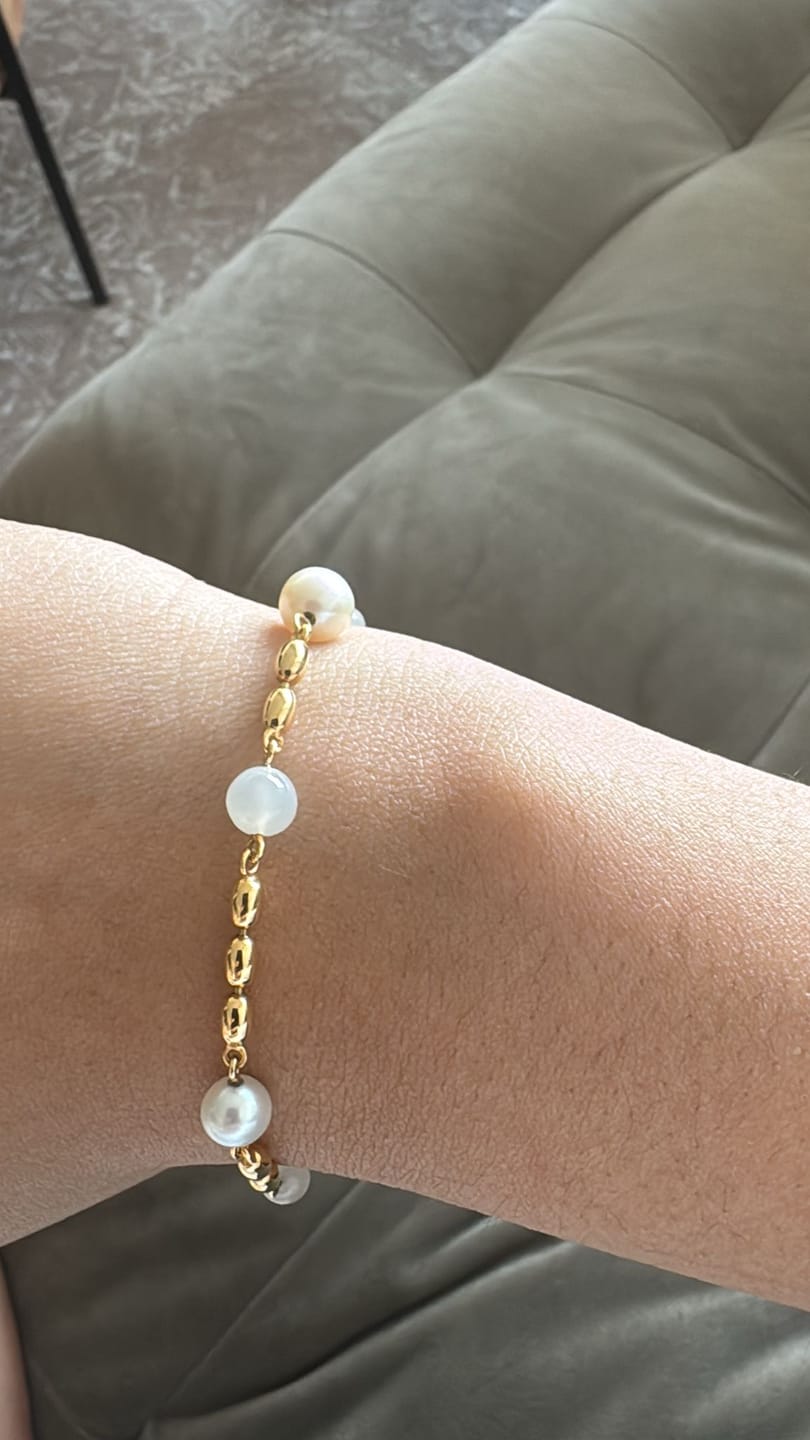 Customer photo review of Oval Zest Bracelet