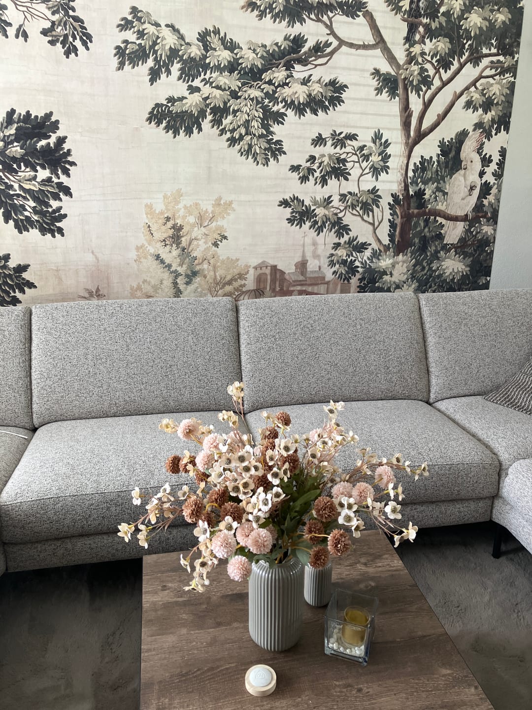 Customer photo review of Wax Arrangement - Crème mix